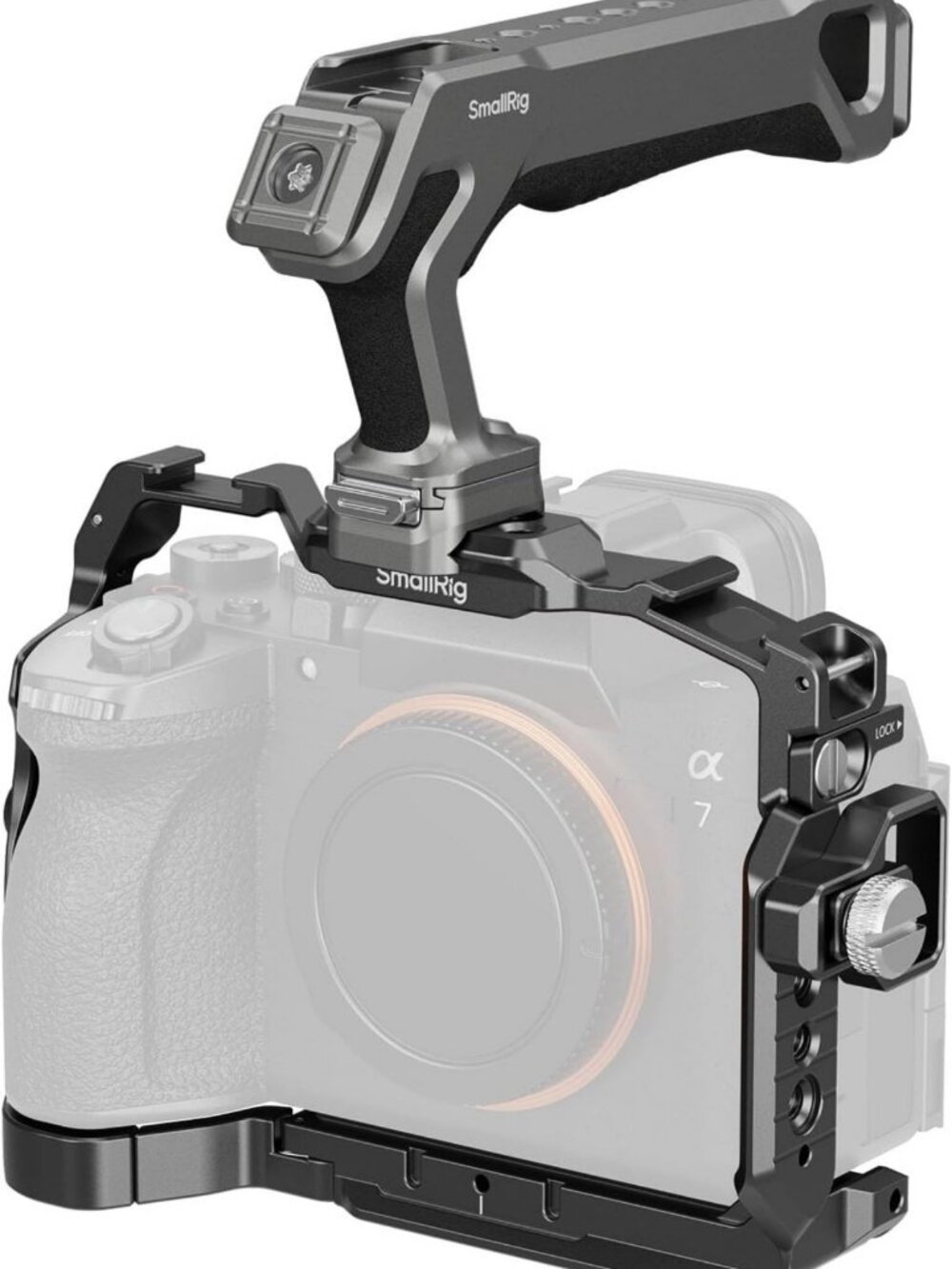 Compact Camera Cage Kit for A7/A7R IV - Lightweight, Durable, Versatile